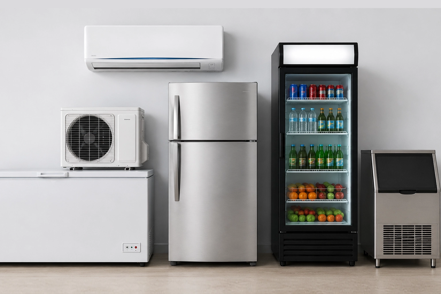 Servicio de reparación de equipos de refrigeración Servicio de reparación de equipos de refrigeración