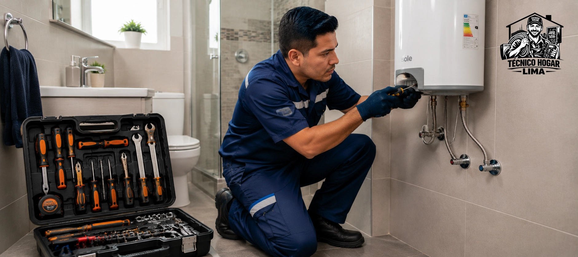 Servicio de reparación de termas en Lima